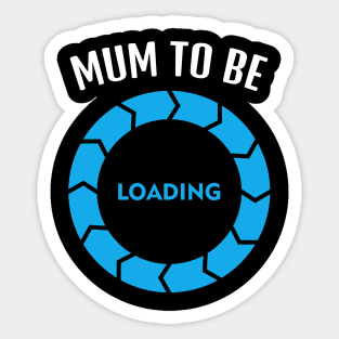 Mum To Be, Funny Design Sticker